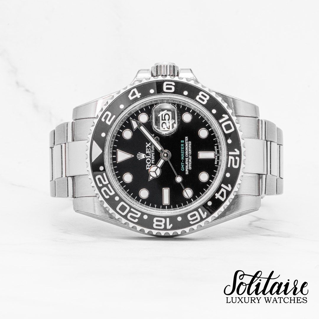 LIKE NEW Rolex GMT-Master II 116710LN