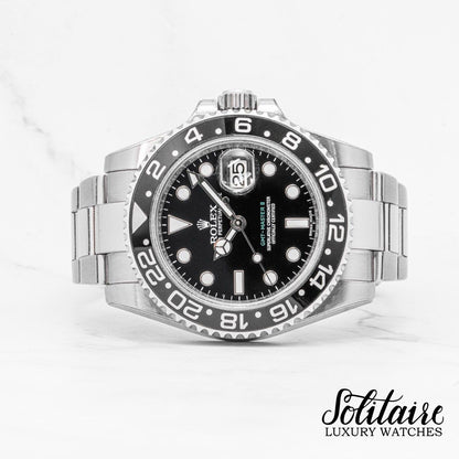 LIKE NEW Rolex GMT-Master II 116710LN