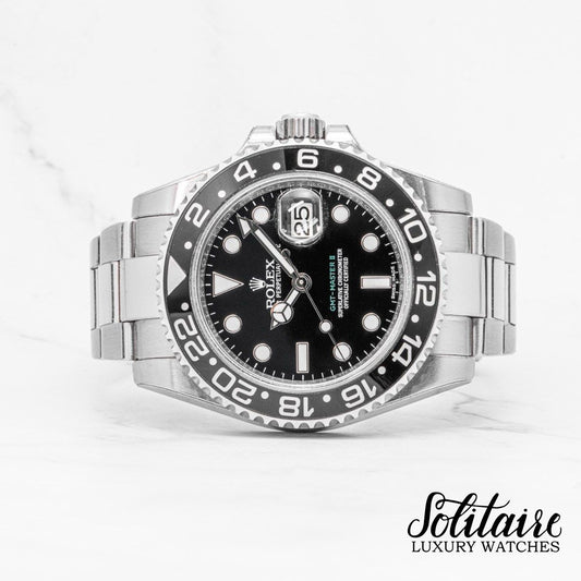 LIKE NEW Rolex GMT-Master II 116710LN