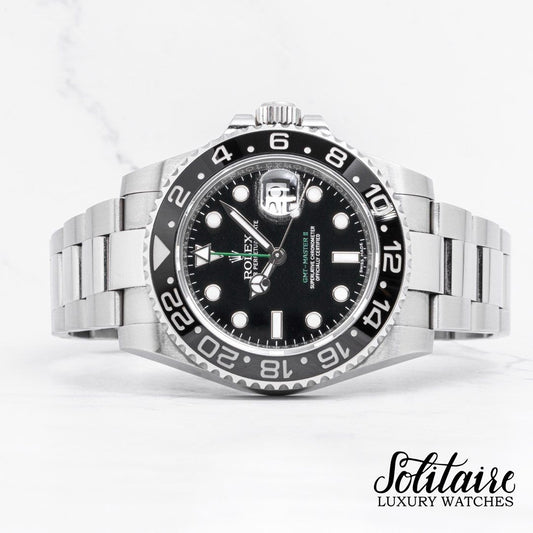 LIKE NEW Rolex GMT-Master II 116710LN