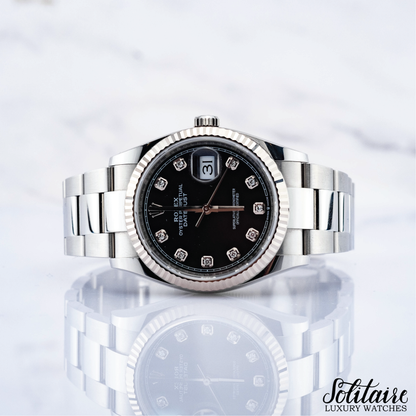 Rolex Datejust 36MM Black 10PT Dial 126234 2019 Apr