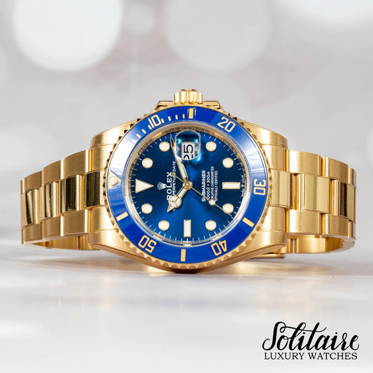 Rolex Submariner Blue YG 126618LB 2021 Nov