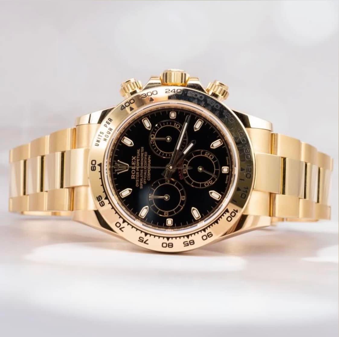 Rolex Daytona 116508 YG Black Dial 2021 Dec