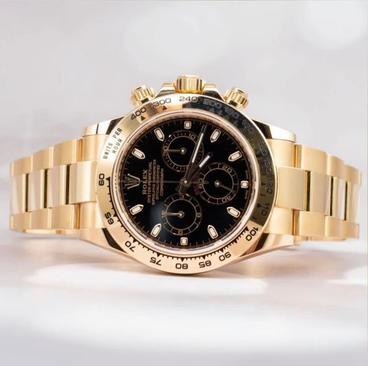 Rolex Daytona 116508 YG Black Dial 2021 Dec