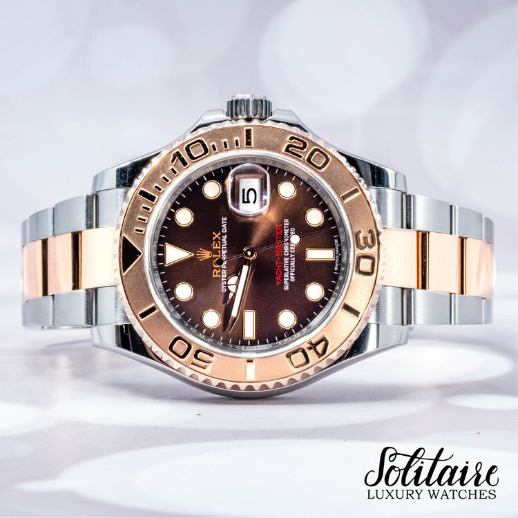 Rolex yacht master chocolate on sale