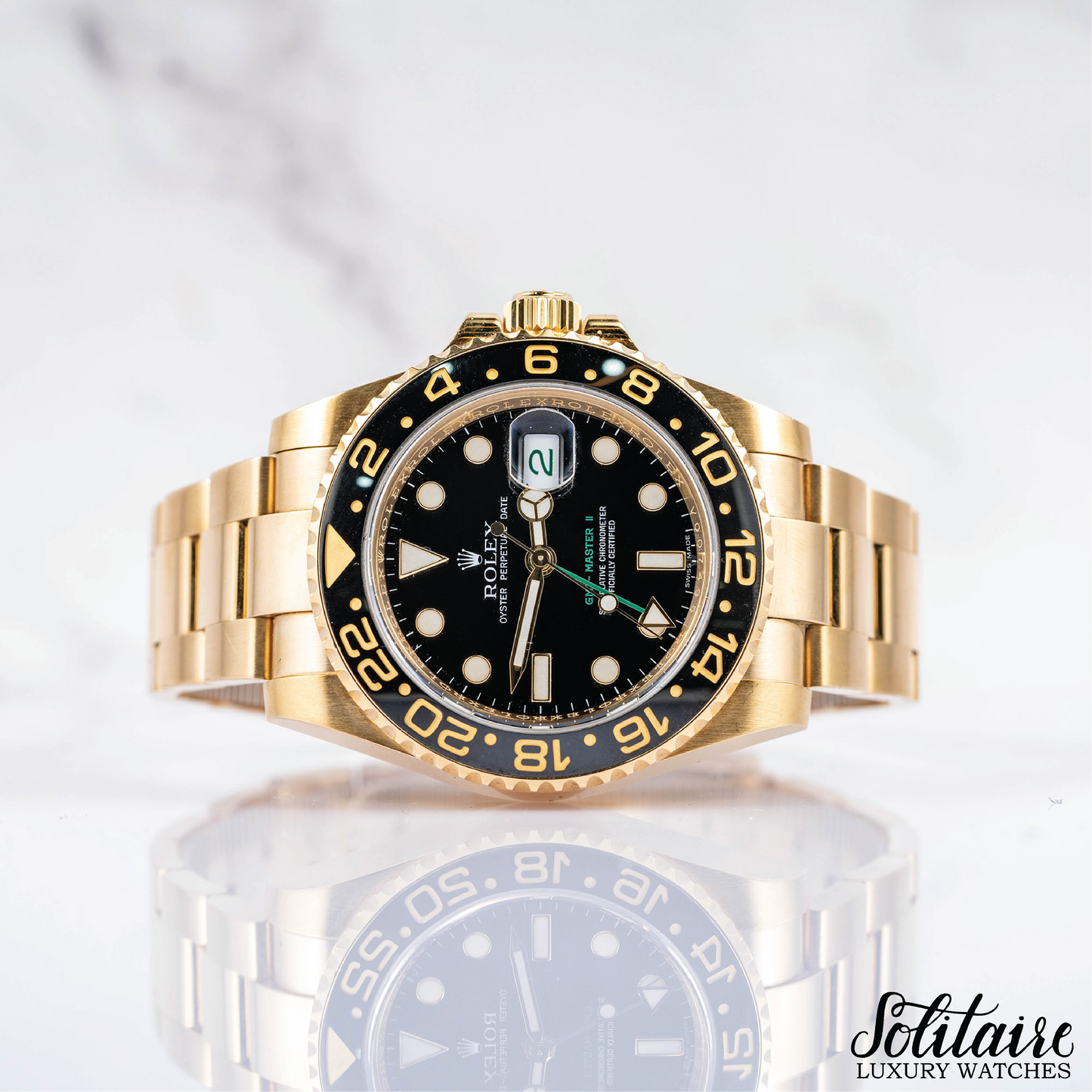 Rolex GMT-Master II YG 116718LN 2010 Jun